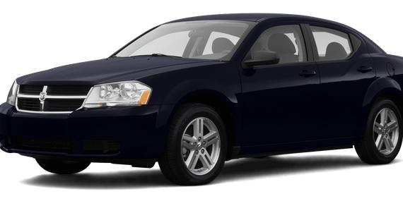 DODGE AVENGER 2008 1B3LC56K38N176244 image