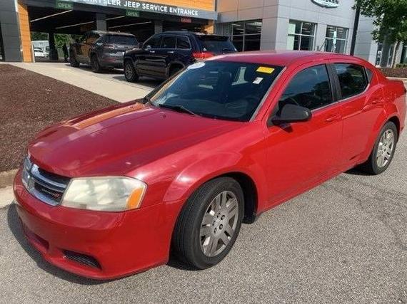 DODGE AVENGER 2014 1C3CDZAB1EN133208 image