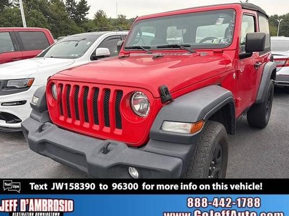 JEEP WRANGLER 2018 1C4GJXAG6JW158390 image JEEP WRANGLER 2018 1C4GJXAG6JW158390 image