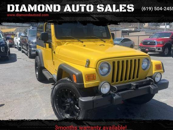JEEP WRANGLER 2006 1J4FA44S06P725618 image