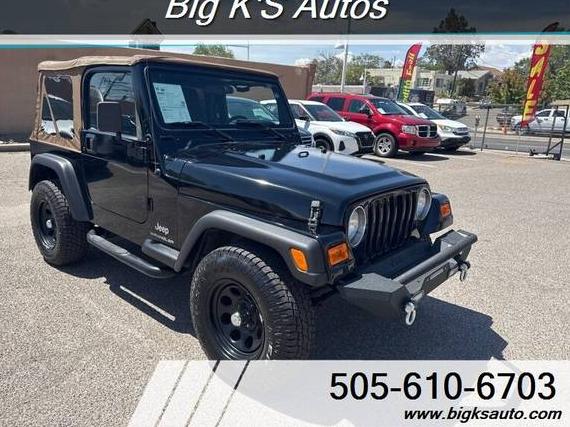 JEEP WRANGLER 2006 1J4FA29176P782032 image