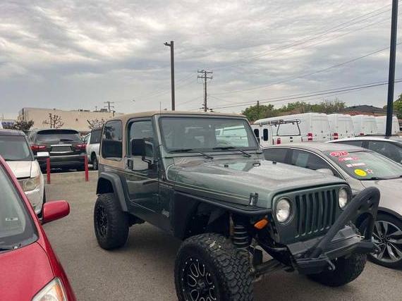 JEEP WRANGLER 2000 1J4FA29P3YP718934 image