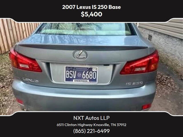lexus is 2007 JTHBK262675046578 image lexus is 2007 JTHBK262675046578 image