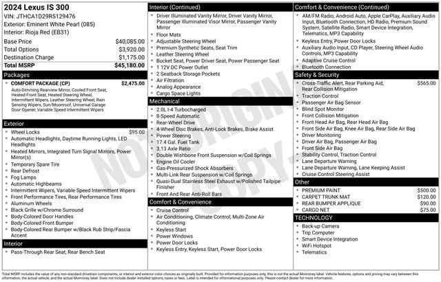 lexus is 2024 JTHCA1D29R5129476 image lexus is 2024 JTHCA1D29R5129476 image