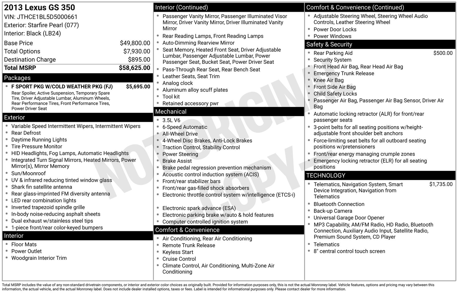 lexus gs 2013 JTHCE1BL5D5000661 image lexus gs 2013 JTHCE1BL5D5000661 image