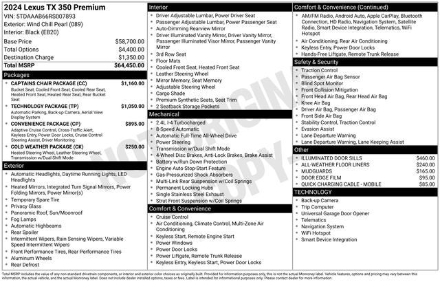 lexus tx 2024 5TDAAAB66RS007893 image lexus tx 2024 5TDAAAB66RS007893 image