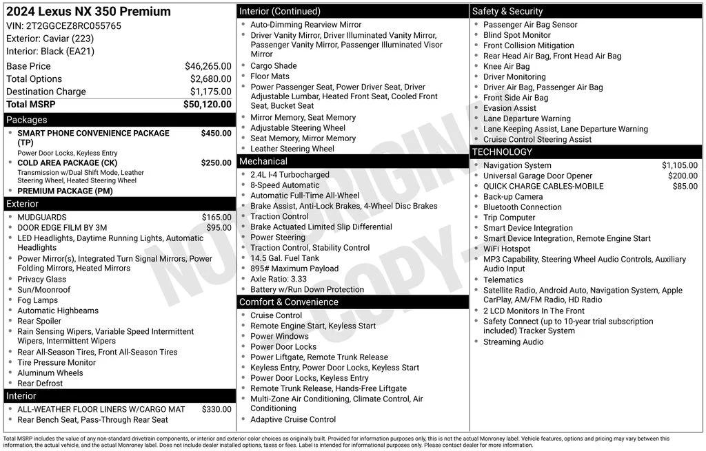 lexus nx 2024 2T2GGCEZ8RC055765 image lexus nx 2024 2T2GGCEZ8RC055765 image