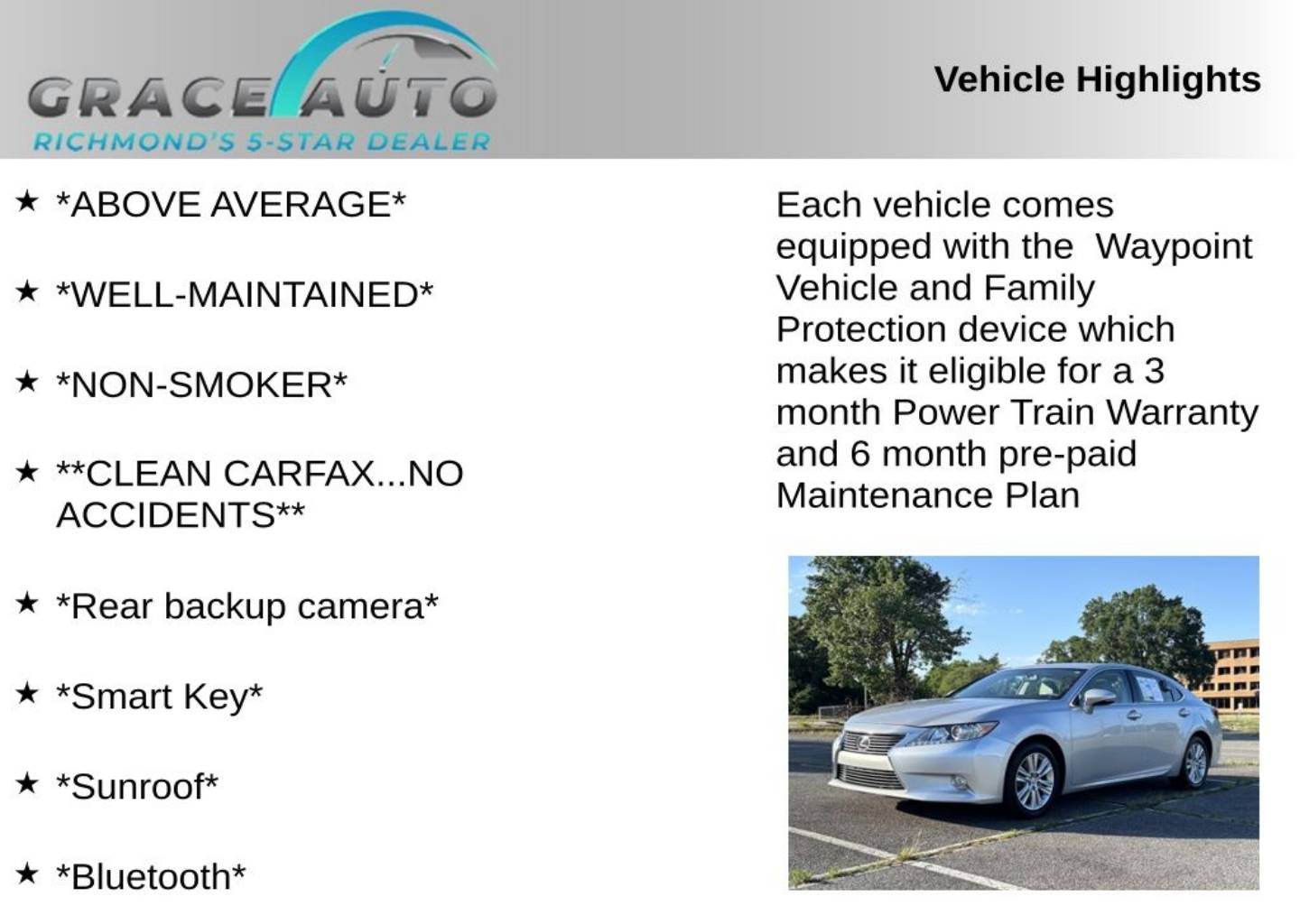 lexus es 2013 JTHBK1GG2D2042755 image lexus es 2013 JTHBK1GG2D2042755 image