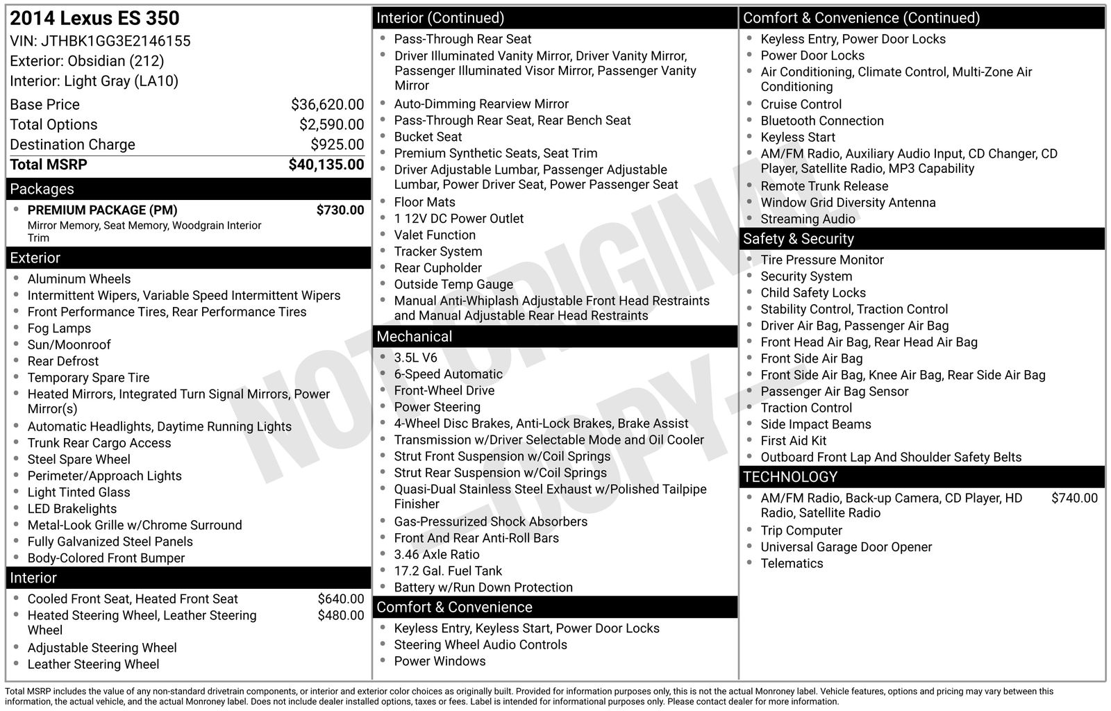 lexus es 2014 JTHBK1GG3E2146155 image lexus es 2014 JTHBK1GG3E2146155 image