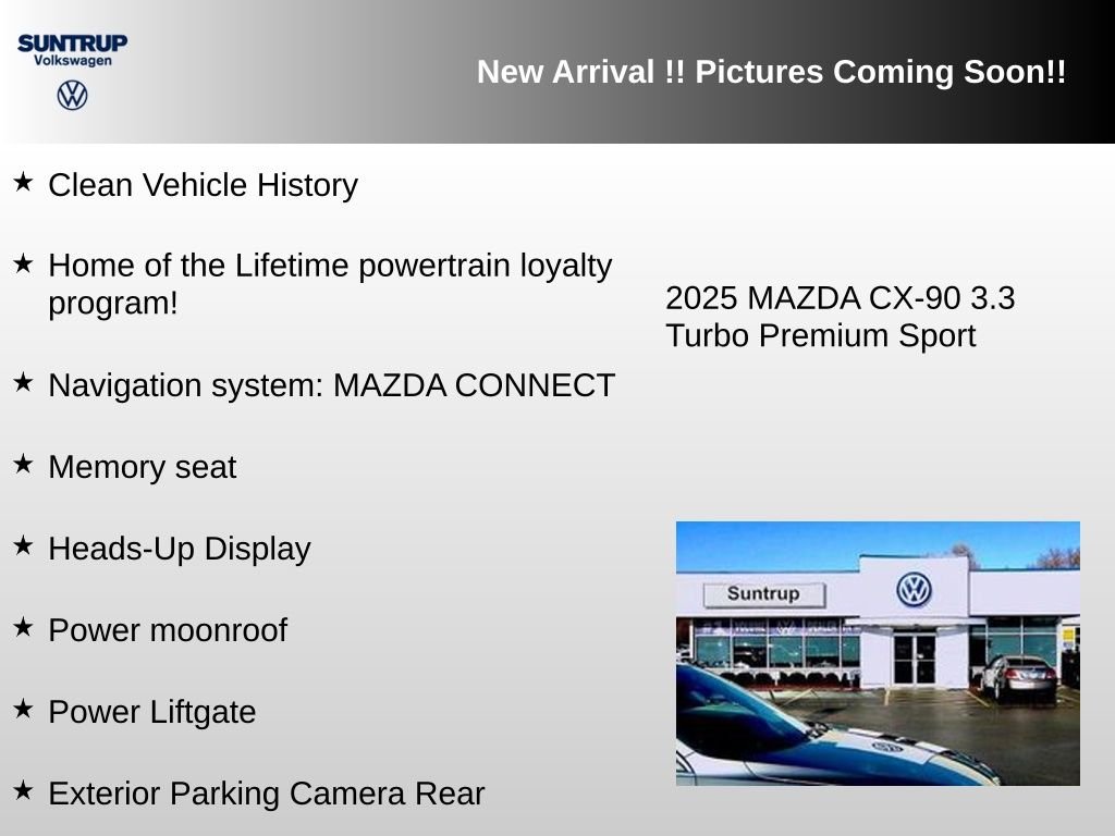 mazda cx-90 2025 JM3KKCHD0S1230301 image mazda cx-90 2025 JM3KKCHD0S1230301 image