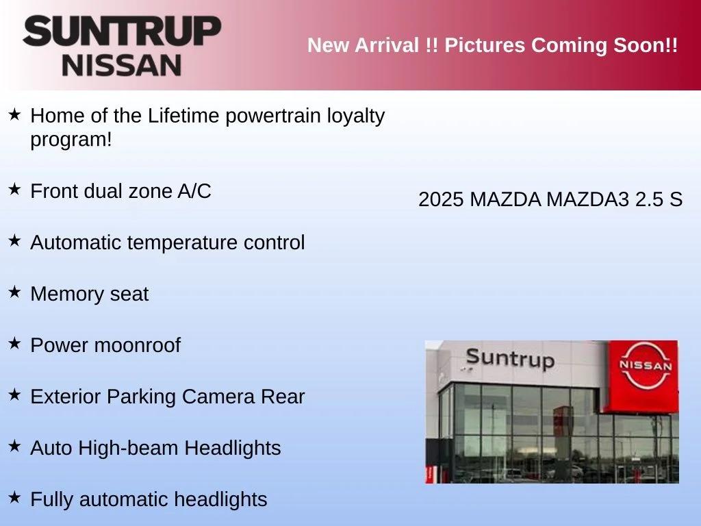 mazda mazda3 2025 3MZBPACM3SM457438 image mazda mazda3 2025 3MZBPACM3SM457438 image