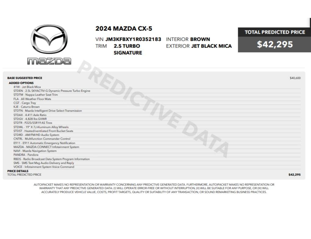 mazda cx-5 2024 JM3KFBXY1R0352183 image mazda cx-5 2024 JM3KFBXY1R0352183 image
