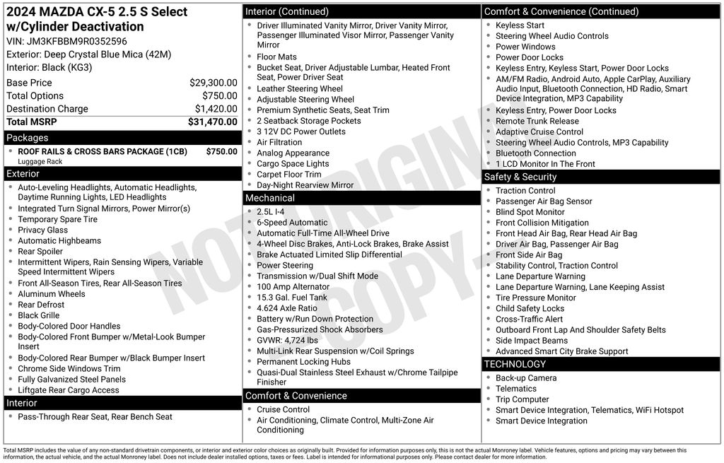 mazda cx-5 2024 JM3KFBBM9R0352596 image mazda cx-5 2024 JM3KFBBM9R0352596 image