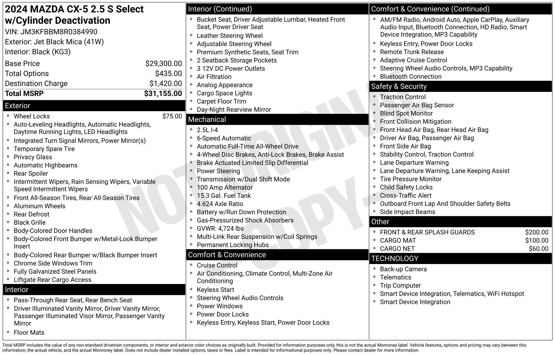 mazda cx-5 2024 JM3KFBBM8R0384990 image mazda cx-5 2024 JM3KFBBM8R0384990 image