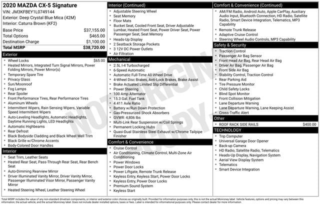 mazda cx-5 2020 JM3KFBEY1L0749144 image mazda cx-5 2020 JM3KFBEY1L0749144 image