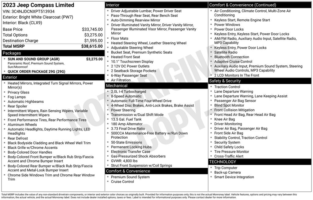 jeep compass 2023 3C4NJDCNXPT513934 image jeep compass 2023 3C4NJDCNXPT513934 image