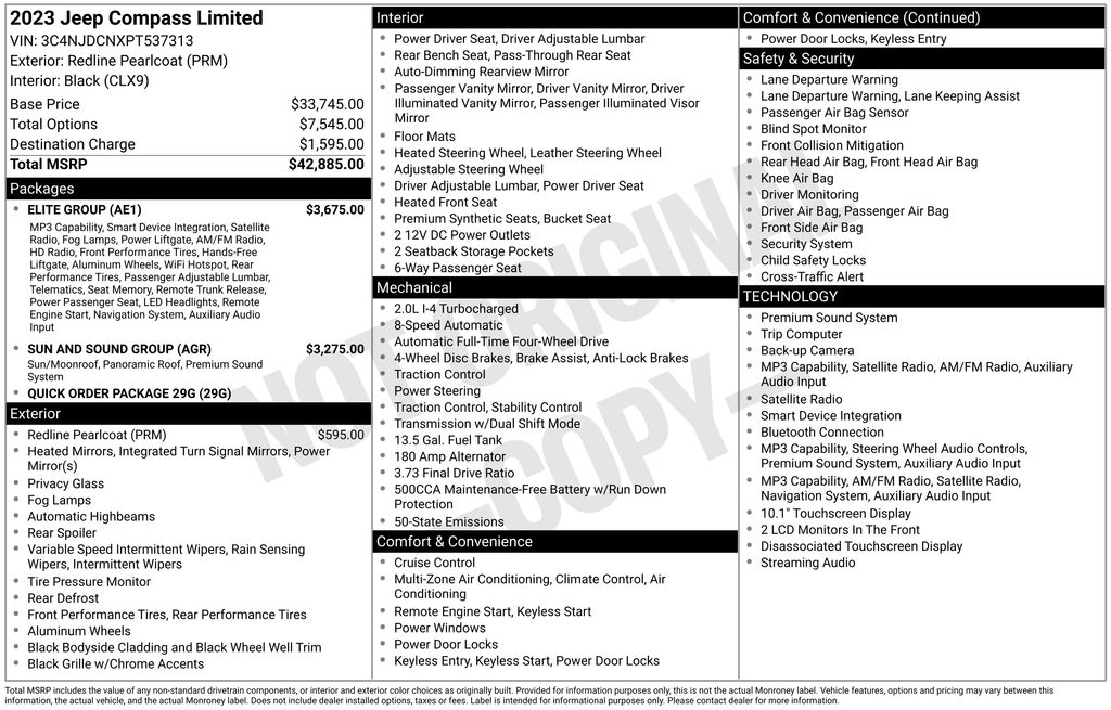 jeep compass 2023 3C4NJDCNXPT537313 image jeep compass 2023 3C4NJDCNXPT537313 image
