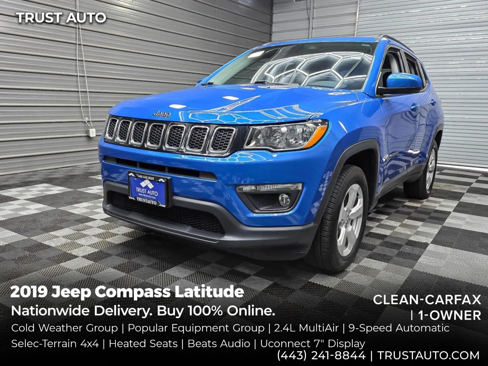 jeep compass 2019 3C4NJDBB2KT703078 image jeep compass 2019 3C4NJDBB2KT703078 image