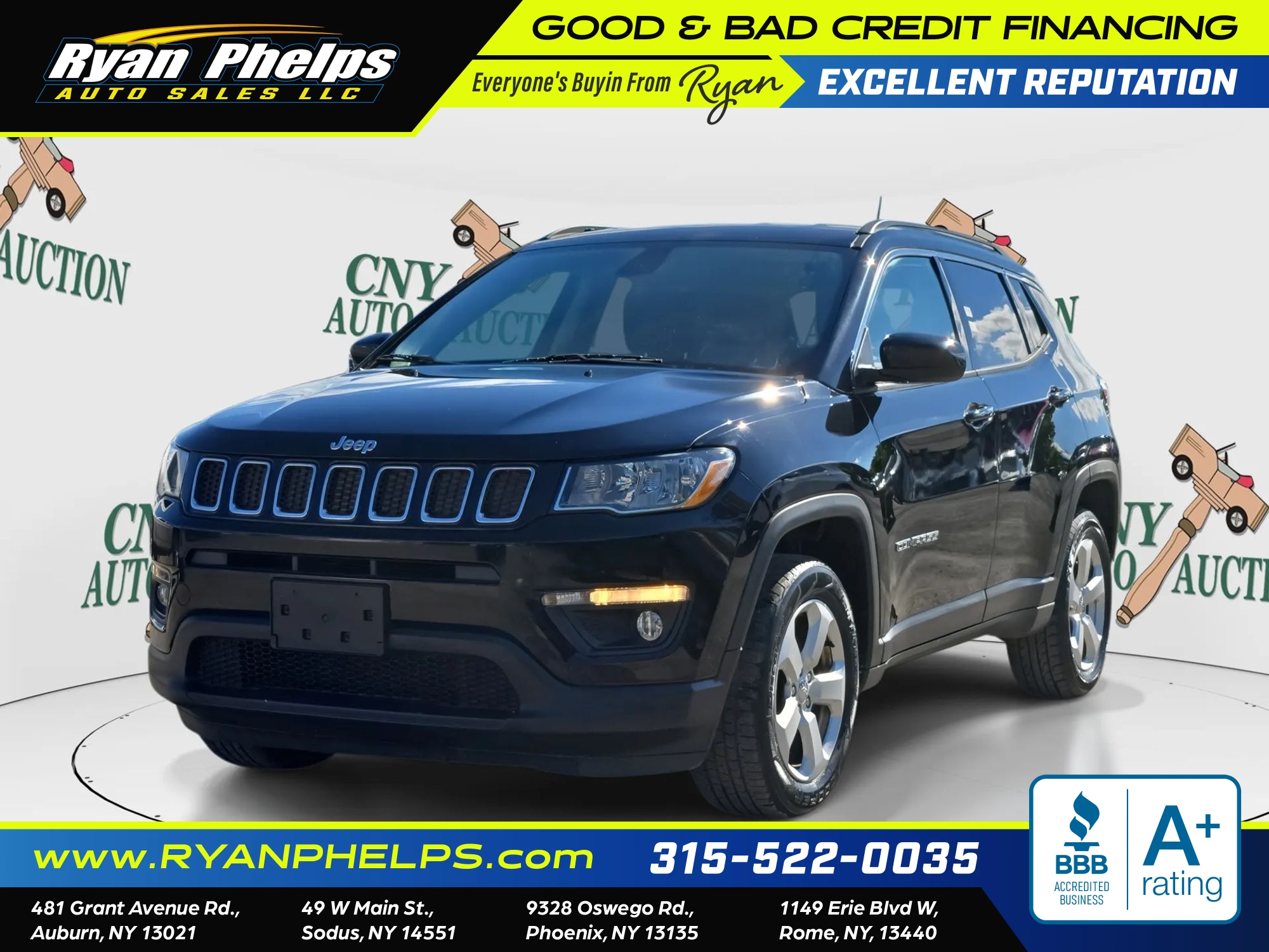 jeep compass 2018 3C4NJDBBXJT314686 image jeep compass 2018 3C4NJDBBXJT314686 image