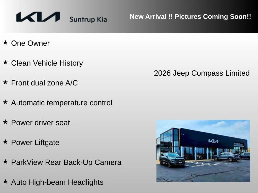 jeep compass 2026 3C4NJDCN8TT207177 image jeep compass 2026 3C4NJDCN8TT207177 image
