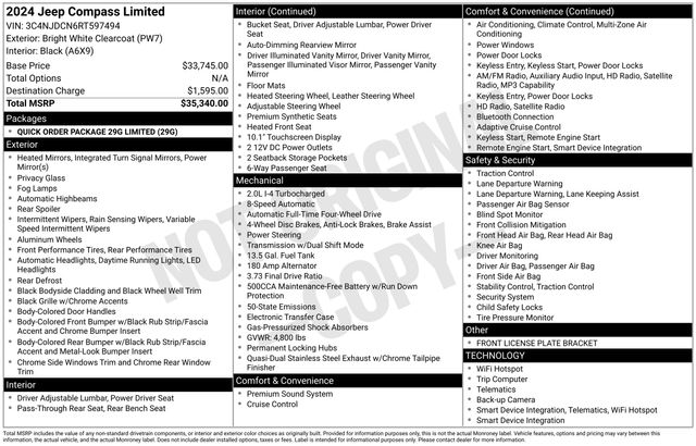 jeep compass 2024 3C4NJDCN6RT597494 image jeep compass 2024 3C4NJDCN6RT597494 image