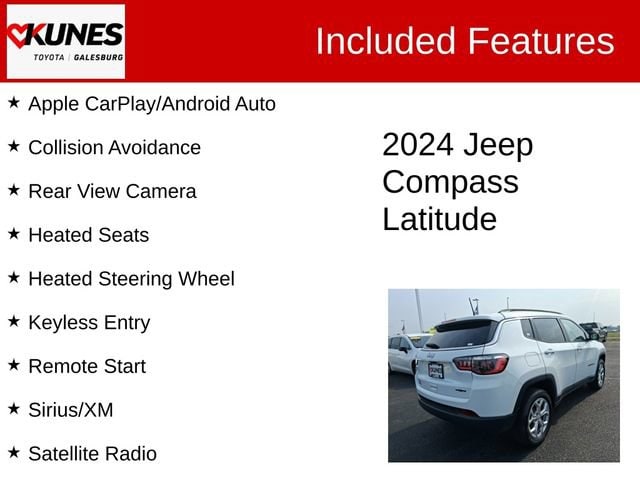 jeep compass 2024 3C4NJDBN4RT130429 image jeep compass 2024 3C4NJDBN4RT130429 image