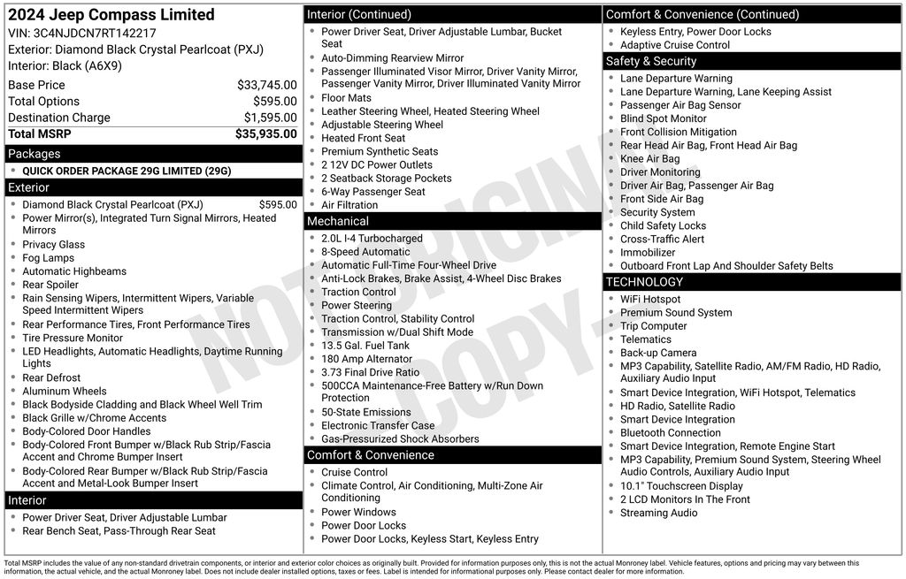 jeep compass 2024 3C4NJDCN7RT142217 image jeep compass 2024 3C4NJDCN7RT142217 image