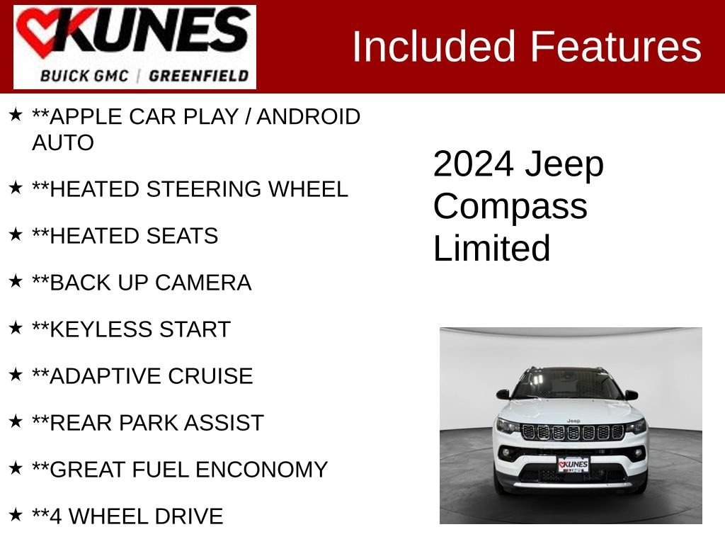 jeep compass 2024 3C4NJDCN0RT134315 image jeep compass 2024 3C4NJDCN0RT134315 image