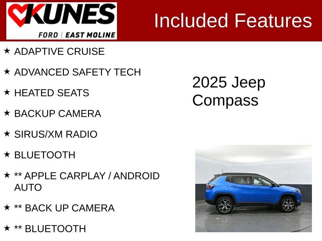 jeep compass 2025 3C4NJDCNXST525607 image jeep compass 2025 3C4NJDCNXST525607 image
