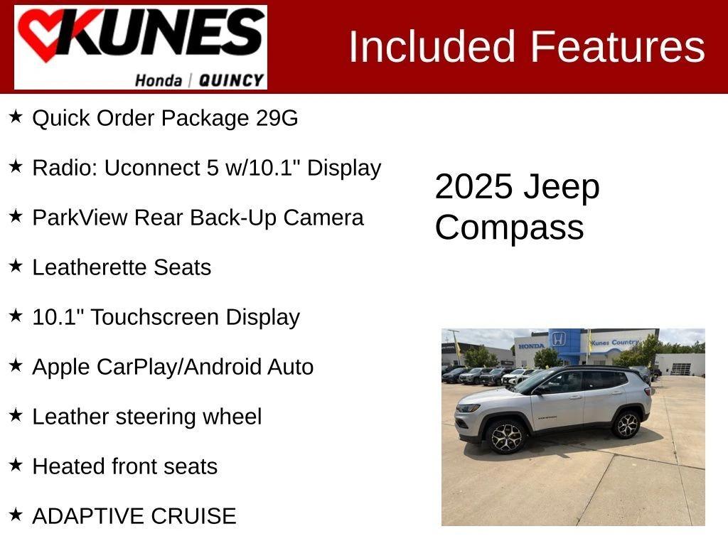 jeep compass 2025 3C4NJDCN6ST511803 image jeep compass 2025 3C4NJDCN6ST511803 image