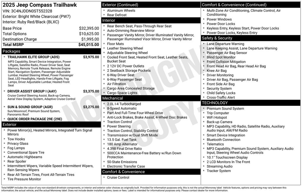 jeep compass 2025 3C4NJDDN0ST552328 image jeep compass 2025 3C4NJDDN0ST552328 image