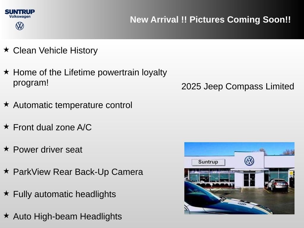 jeep compass 2025 3C4NJDCN3ST576852 image jeep compass 2025 3C4NJDCN3ST576852 image