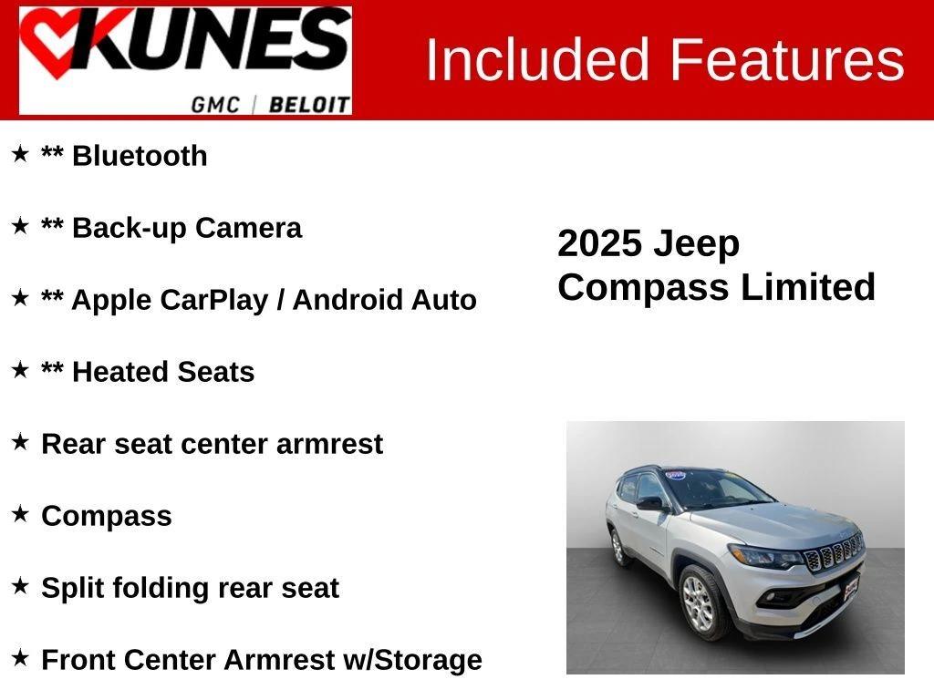 jeep compass 2025 3C4NJDCN8ST507266 image jeep compass 2025 3C4NJDCN8ST507266 image