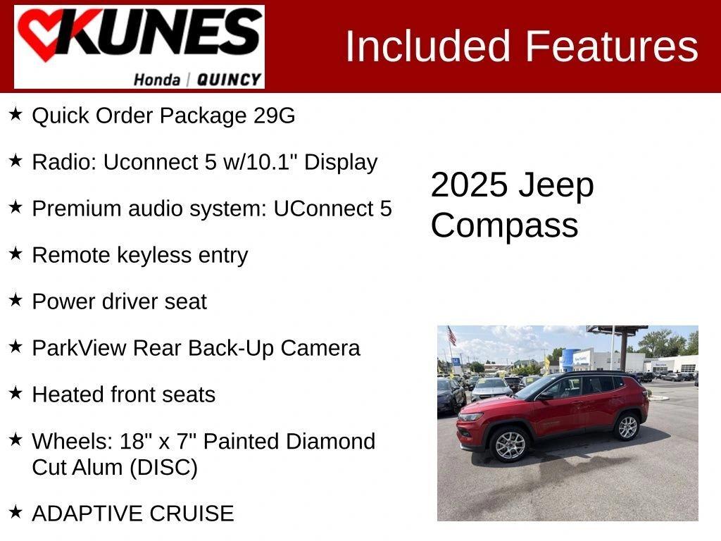 jeep compass 2025 3C4NJDCN6ST508495 image jeep compass 2025 3C4NJDCN6ST508495 image