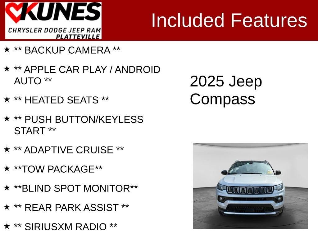 jeep compass 2025 3C4NJDCN0ST507567 image jeep compass 2025 3C4NJDCN0ST507567 image