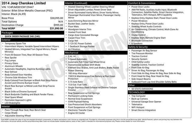 jeep cherokee 2014 1C4PJMDB1EW129447 image jeep cherokee 2014 1C4PJMDB1EW129447 image