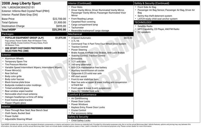 jeep liberty 2008 1J8GN28K38W252151 image jeep liberty 2008 1J8GN28K38W252151 image