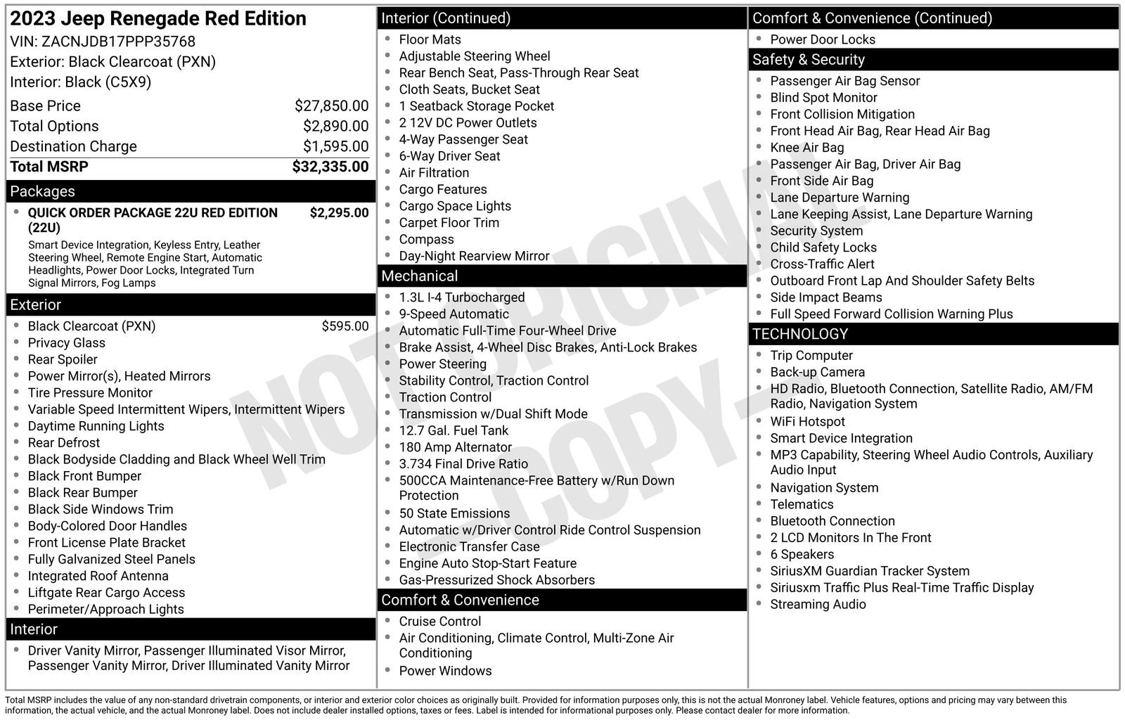 jeep renegade 2023 ZACNJDB17PPP35768 image jeep renegade 2023 ZACNJDB17PPP35768 image