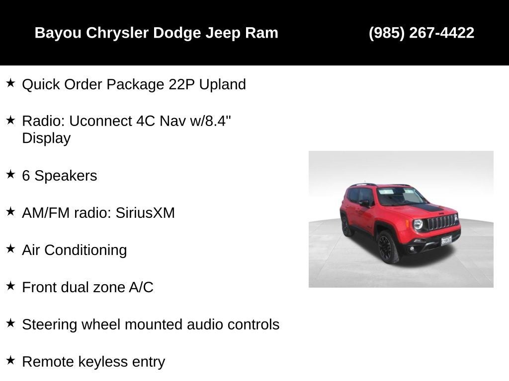 jeep renegade 2023 ZACNJDB1XPPP63340 image jeep renegade 2023 ZACNJDB1XPPP63340 image