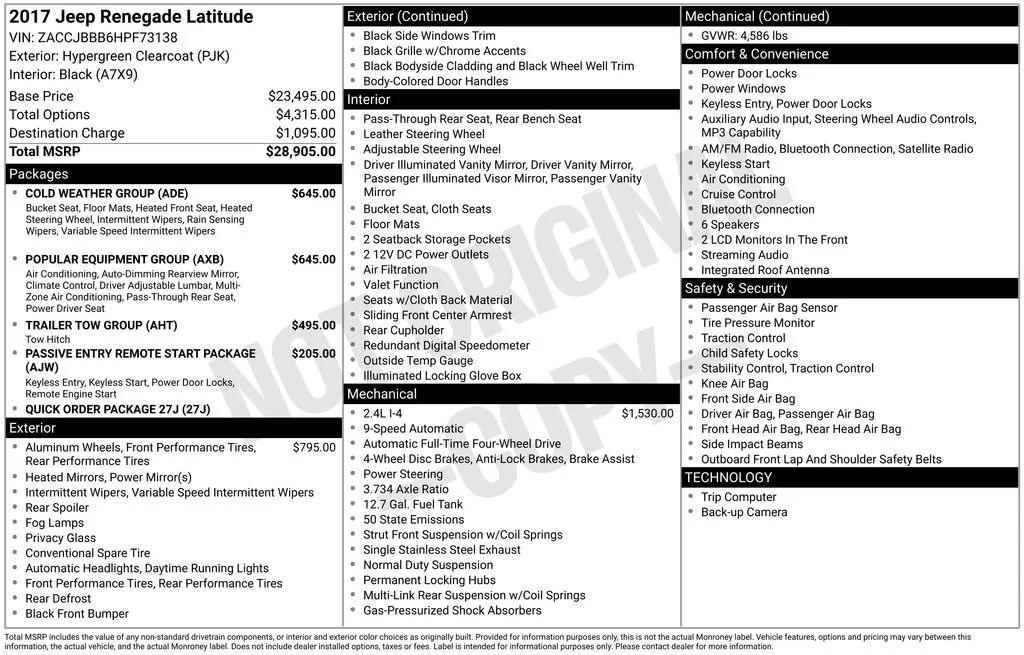 jeep renegade 2017 ZACCJBBB6HPF73138 image jeep renegade 2017 ZACCJBBB6HPF73138 image