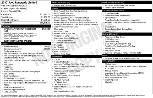 jeep renegade 2017 ZACCJBDB2HPE70523 image jeep renegade 2017 ZACCJBDB2HPE70523 image