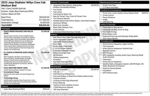 jeep gladiator 2023 1C6HJTAG5PL565146 image jeep gladiator 2023 1C6HJTAG5PL565146 image