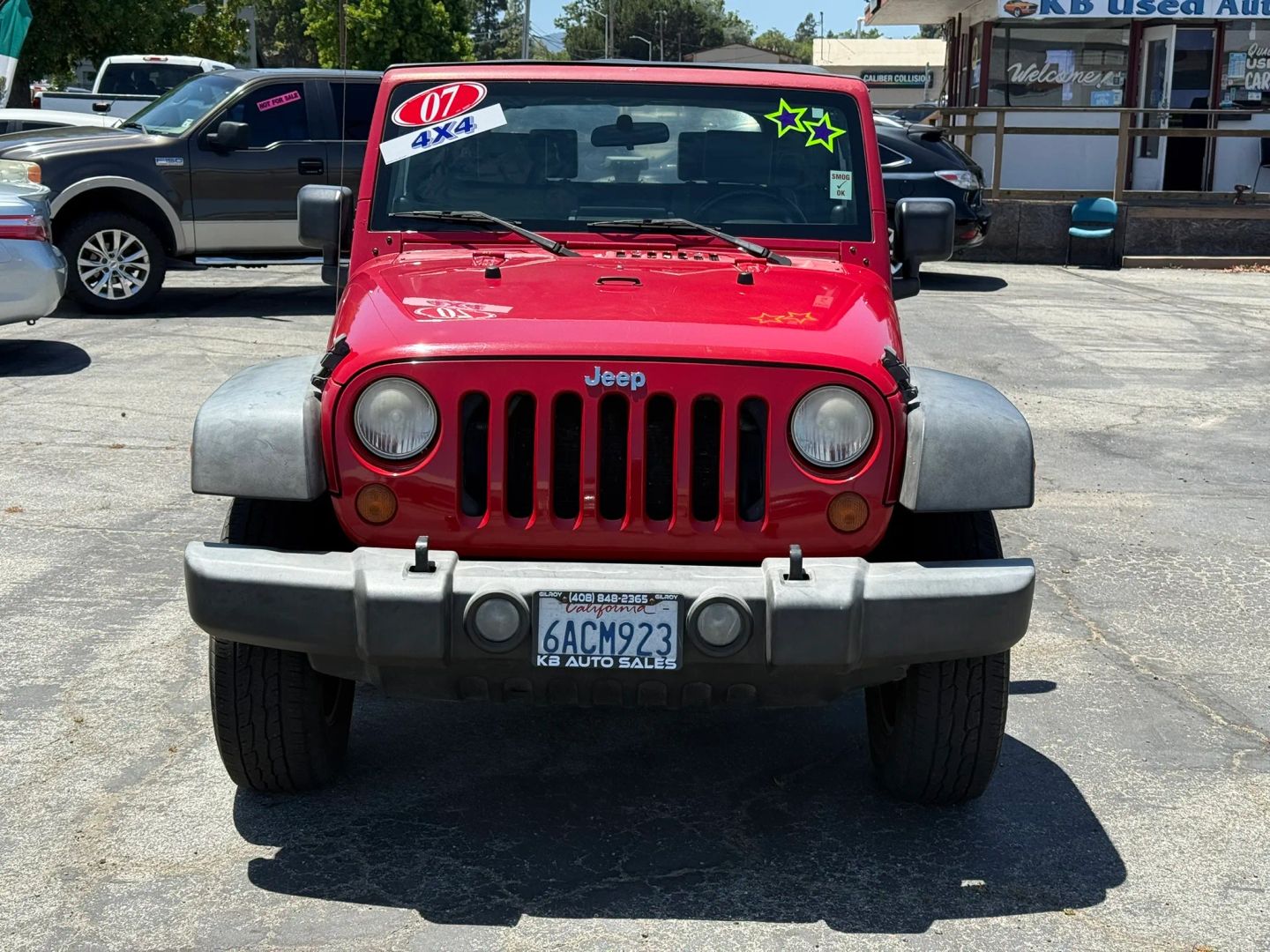 jeep wrangler 2007 1J4FA24127L196354 image jeep wrangler 2007 1J4FA24127L196354 image