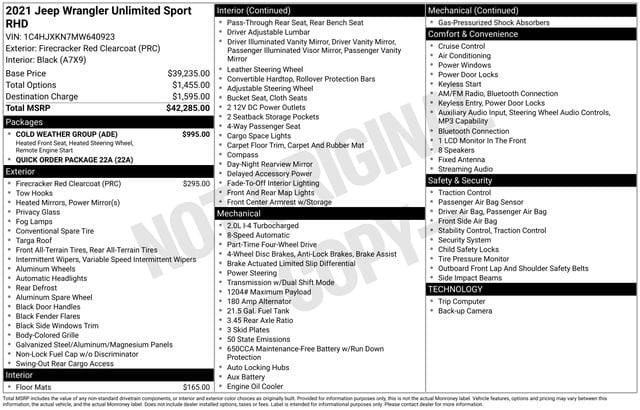 jeep wrangler 2021 1C4HJXKN7MW640923 image jeep wrangler 2021 1C4HJXKN7MW640923 image