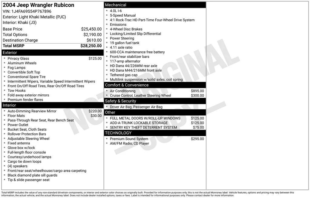 jeep wrangler 2004 1J4FA69S54P767896 image jeep wrangler 2004 1J4FA69S54P767896 image