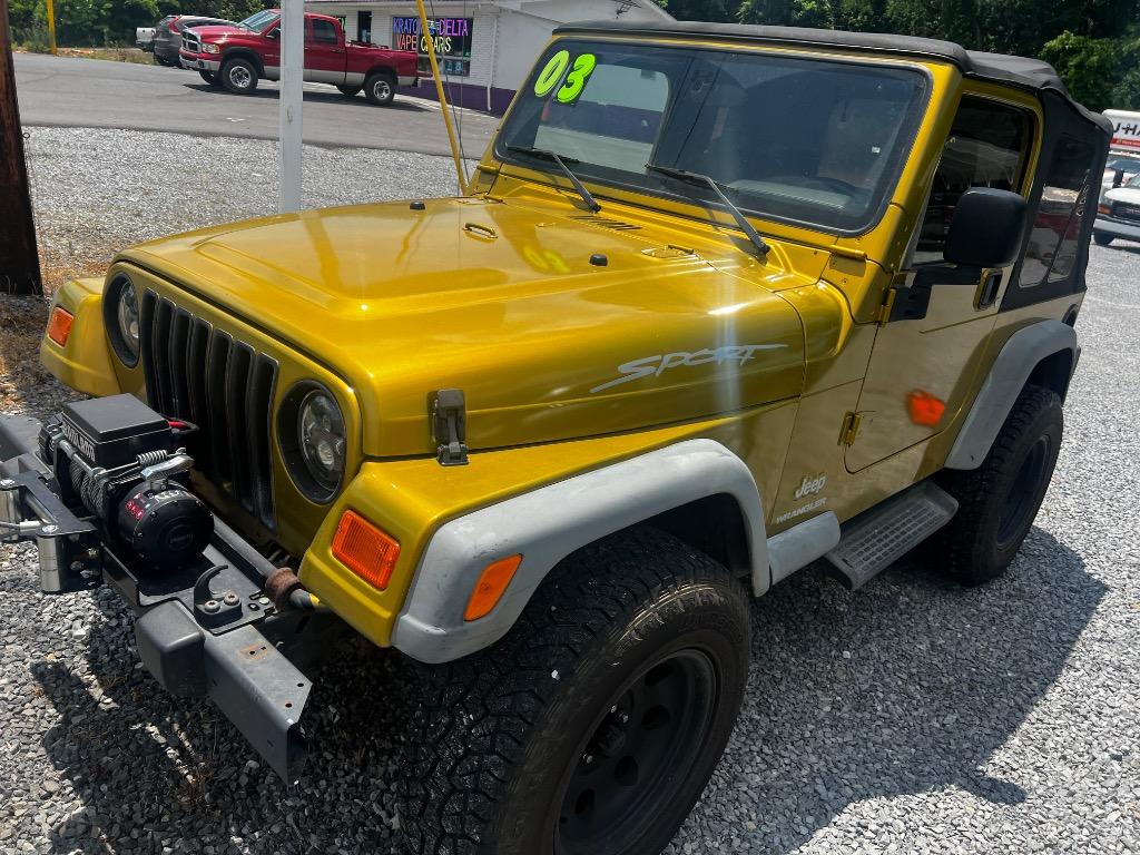 jeep wrangler 2003 1J4FA49S93P321656 image jeep wrangler 2003 1J4FA49S93P321656 image