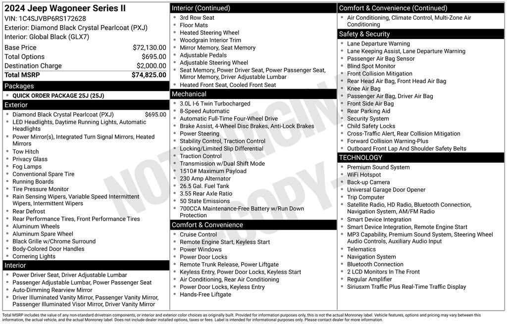 jeep wagoneer 2024 1C4SJVBP6RS172628 image jeep wagoneer 2024 1C4SJVBP6RS172628 image