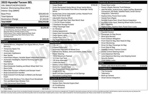 hyundai tucson 2023 5NMJFCAE3PH220029 image hyundai tucson 2023 5NMJFCAE3PH220029 image