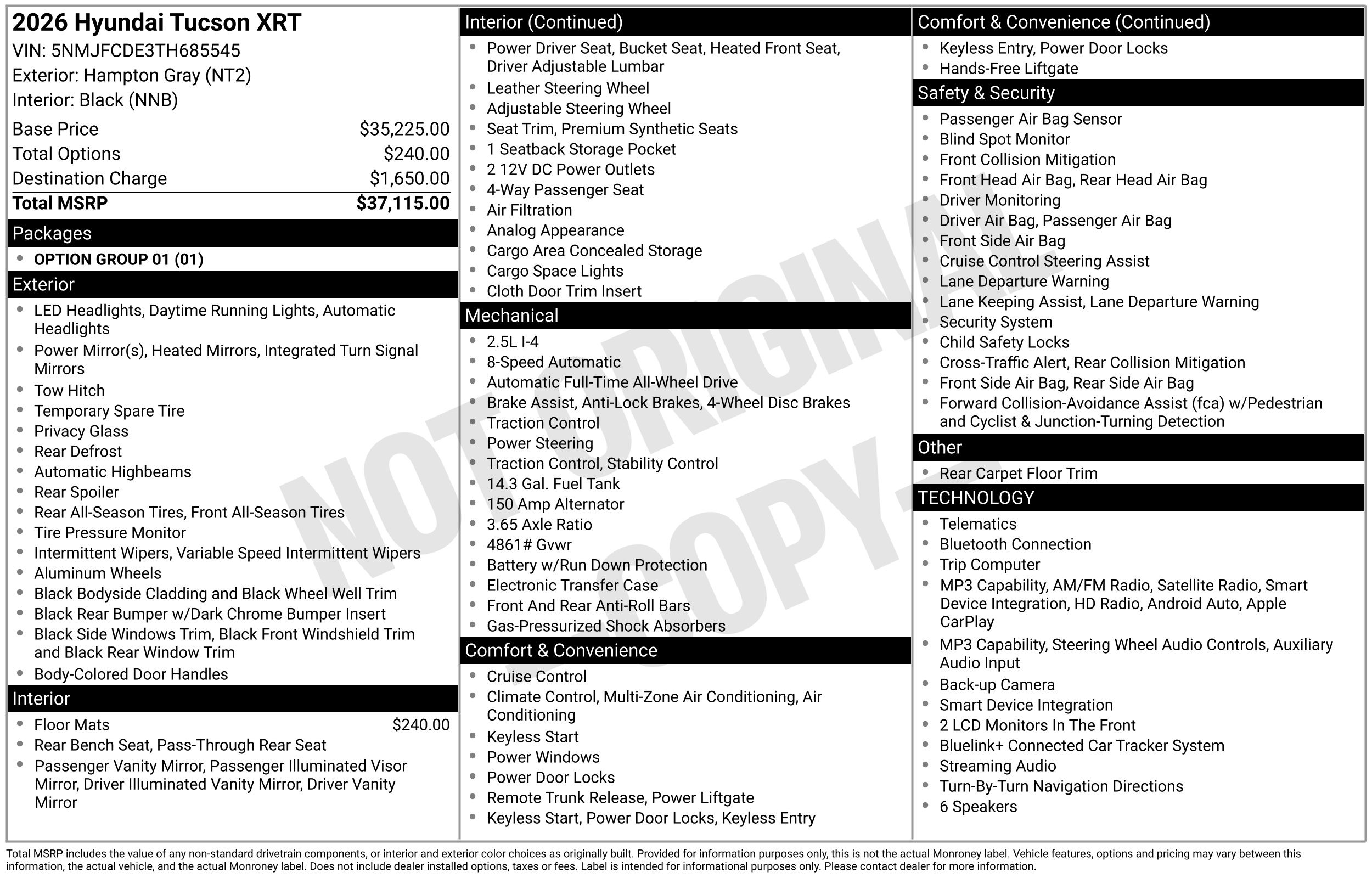 hyundai tucson 2026 5NMJFCDE3TH685545 image hyundai tucson 2026 5NMJFCDE3TH685545 image