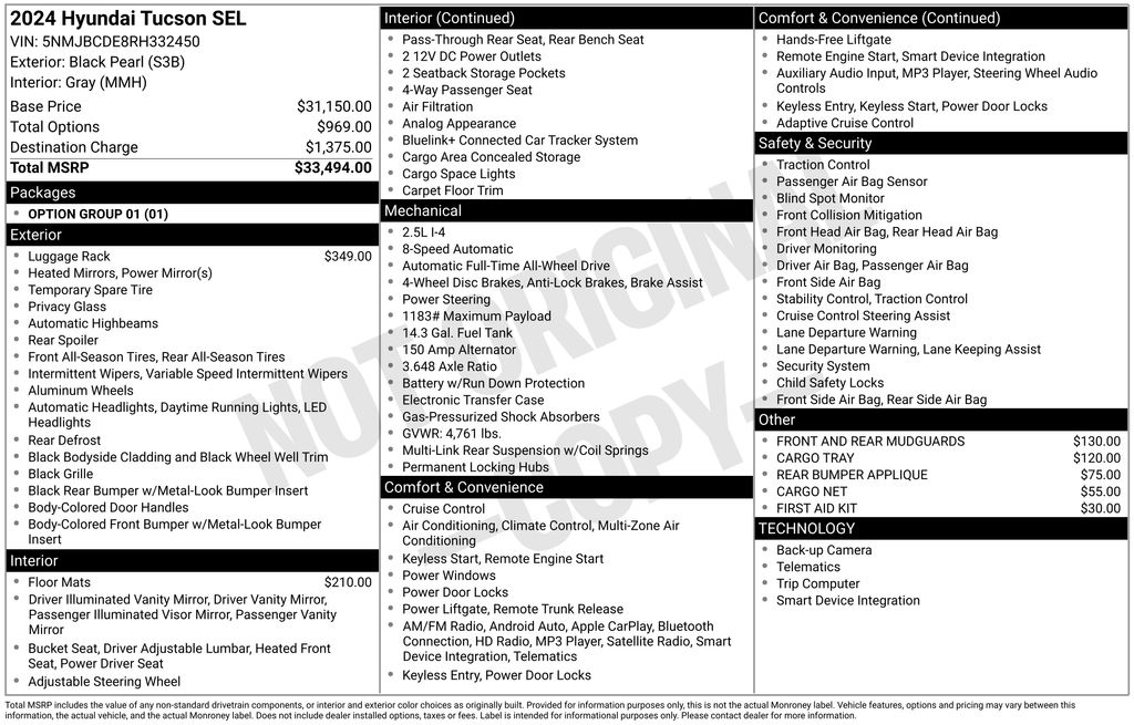 hyundai tucson 2024 5NMJBCDE8RH332450 image hyundai tucson 2024 5NMJBCDE8RH332450 image
